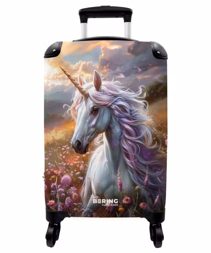 Suitcase - Pastel pearl horn