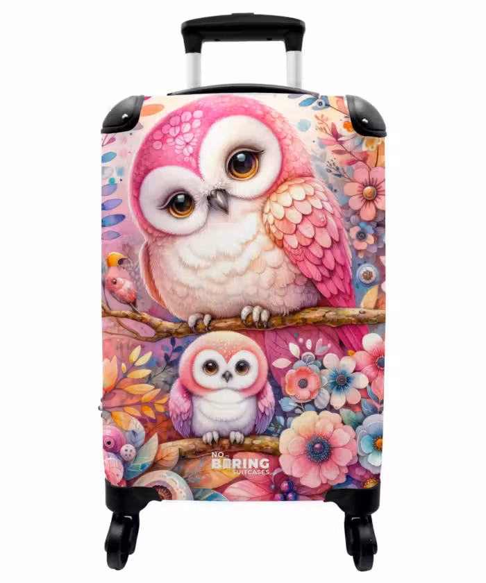 Suitcase - Pink ruby