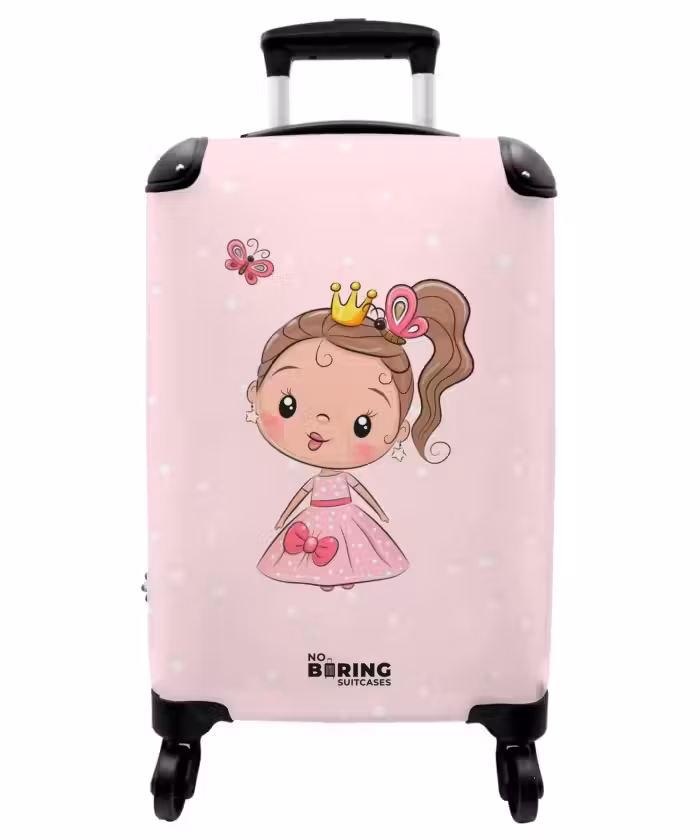 Suitcase - Princess pink