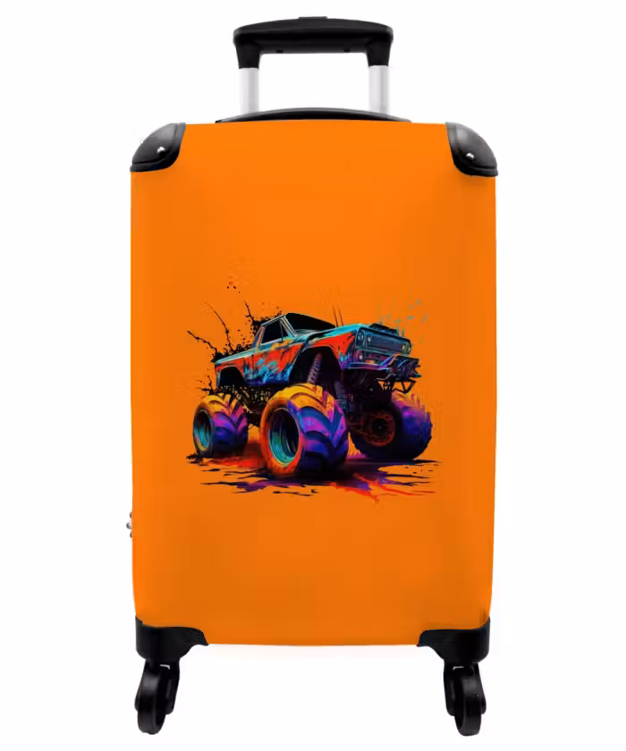 Suitcase - Rainbow Wheels