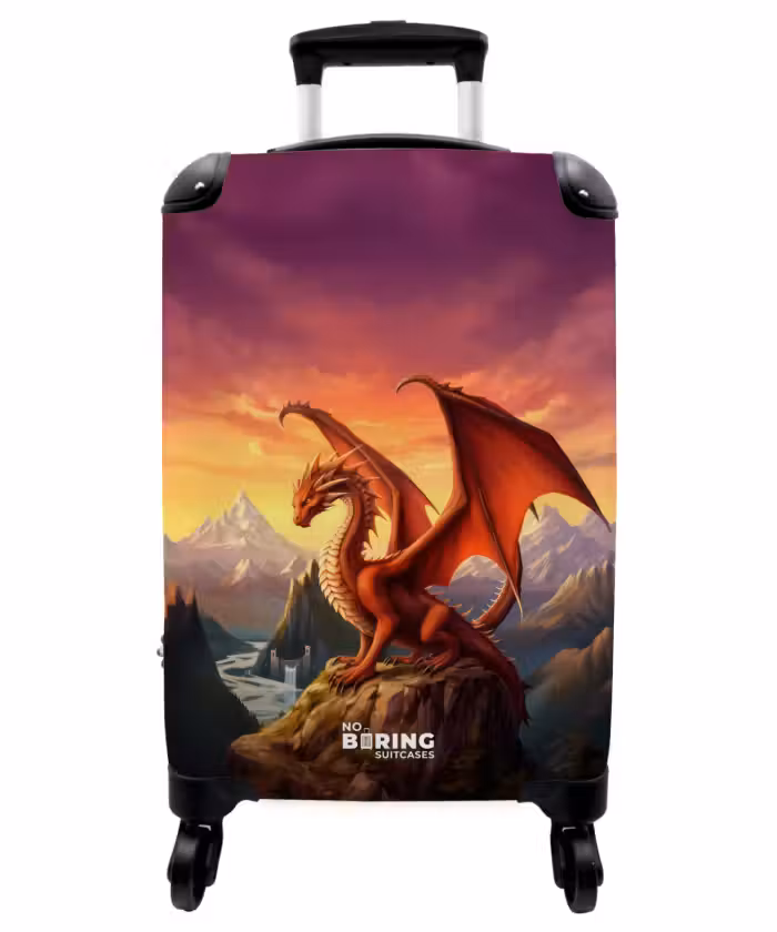Suitcase - Red giant dragon