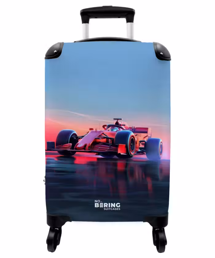 Suitcase - Red racer