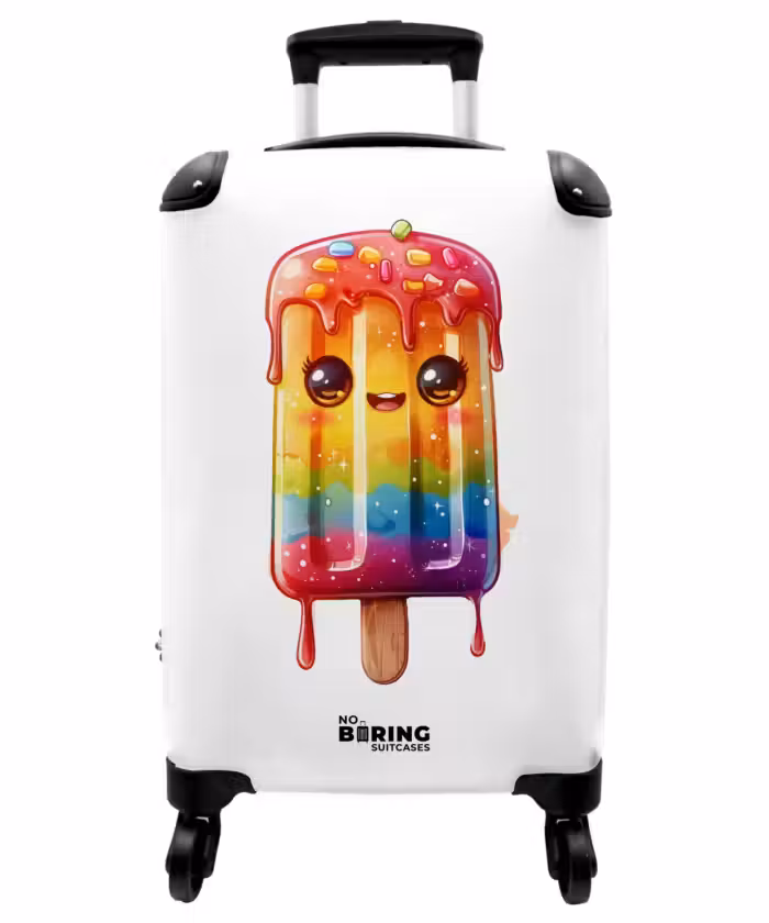 Suitcase - Ruby rainbow ice cream