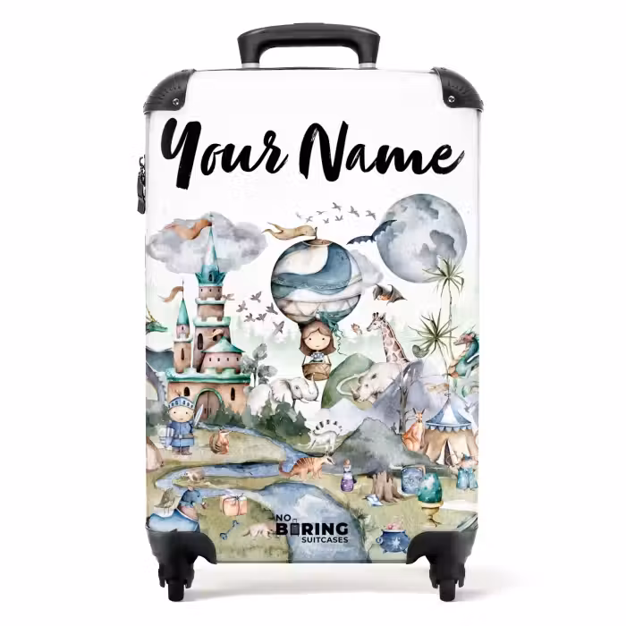 Suitcase with name - Toverland