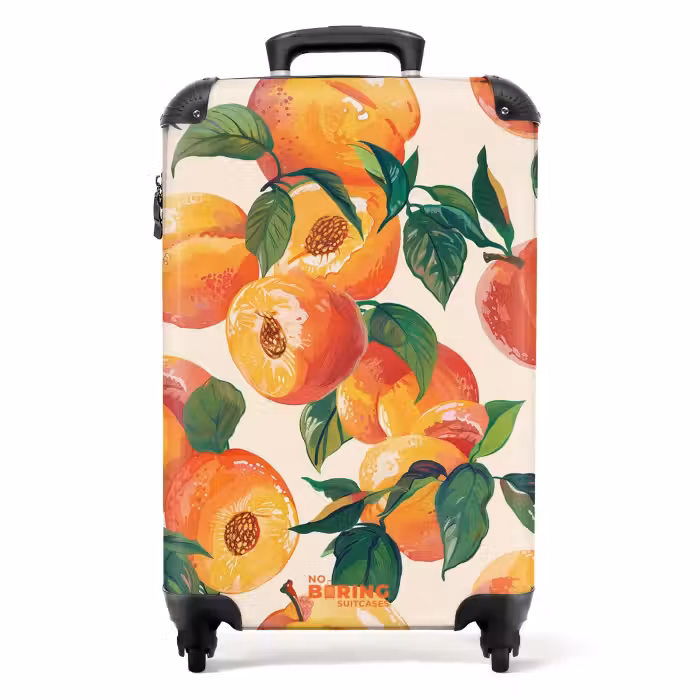 Suitcase - Vintage fruit - Peaches