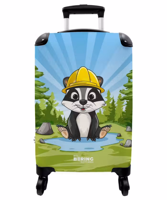 Suitcase - Wally work bear