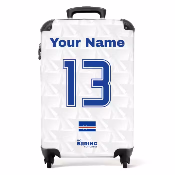 Suitcase with name - Cape Verde away jersey