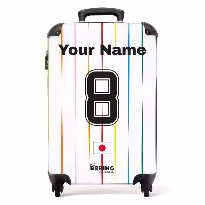 Suitcase with name - Japan away jersey