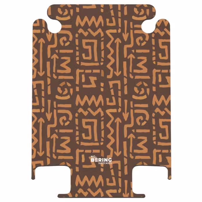 CaseSwap™ - Chocolate Brown - Ethnic - Tribal - Symbols