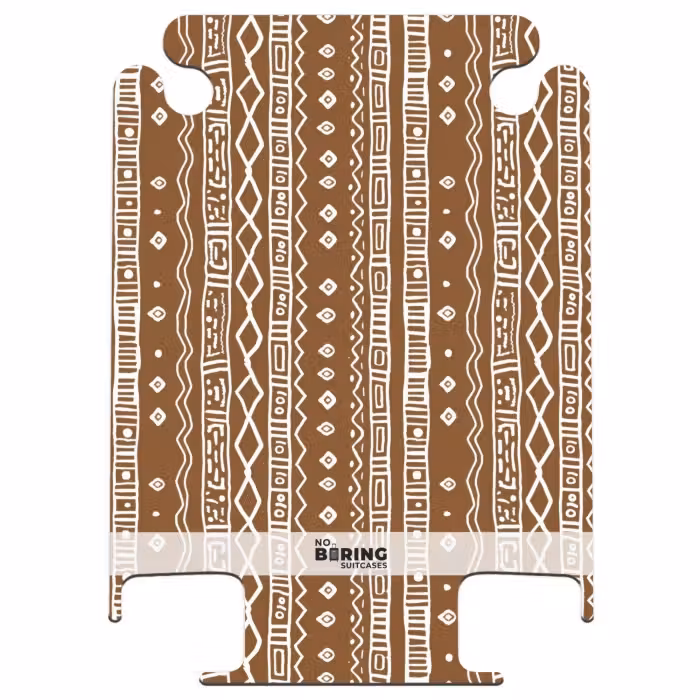 CaseSwap™ - Chocolate Brown - Ethnic - Tribal - Pattern