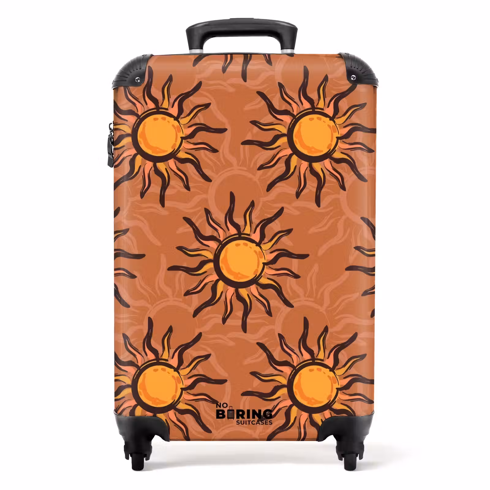 Suitcase - Sun pattern — 1