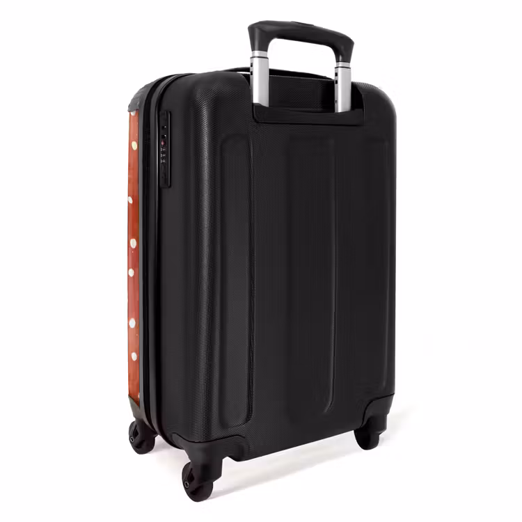 Suitcase - Dots pattern red — 4