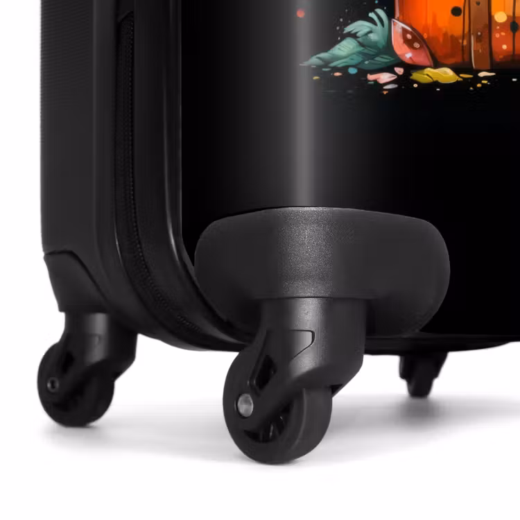 Suitcase - Stack of suitcases as street art — 7