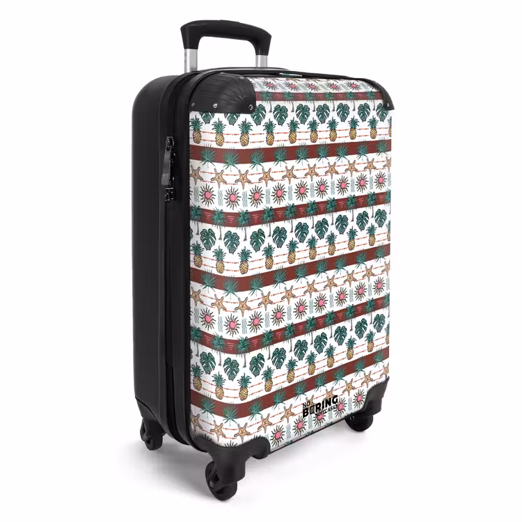 Suitcase - Summer illustration print — 2