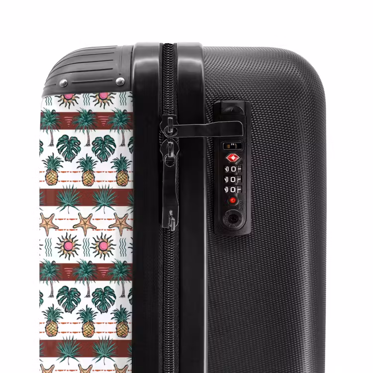 Suitcase - Summer illustration print — 5