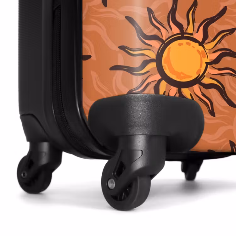 Suitcase - Sun pattern — 6