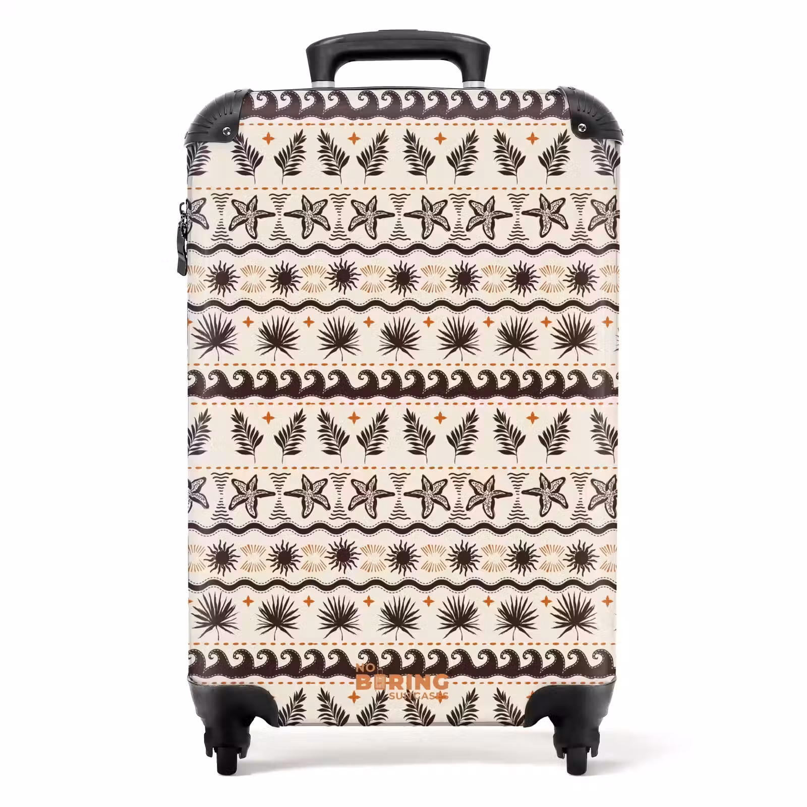 Suitcase - Beach and sea print — 1