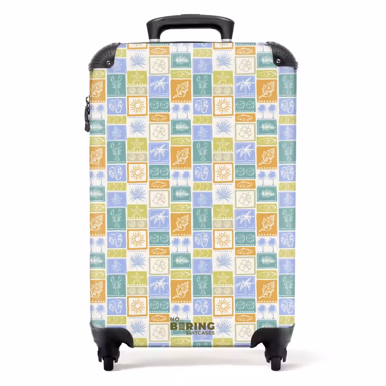 Suitcase - Cheerful summer illustrations — 1