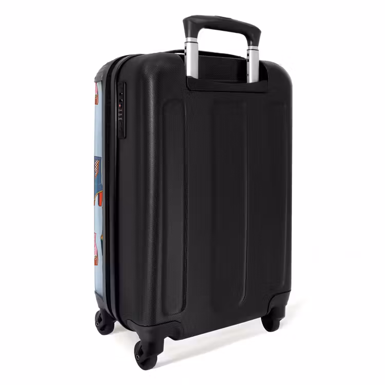 Suitcase - Retro disco 70s boots pattern colorful — 4