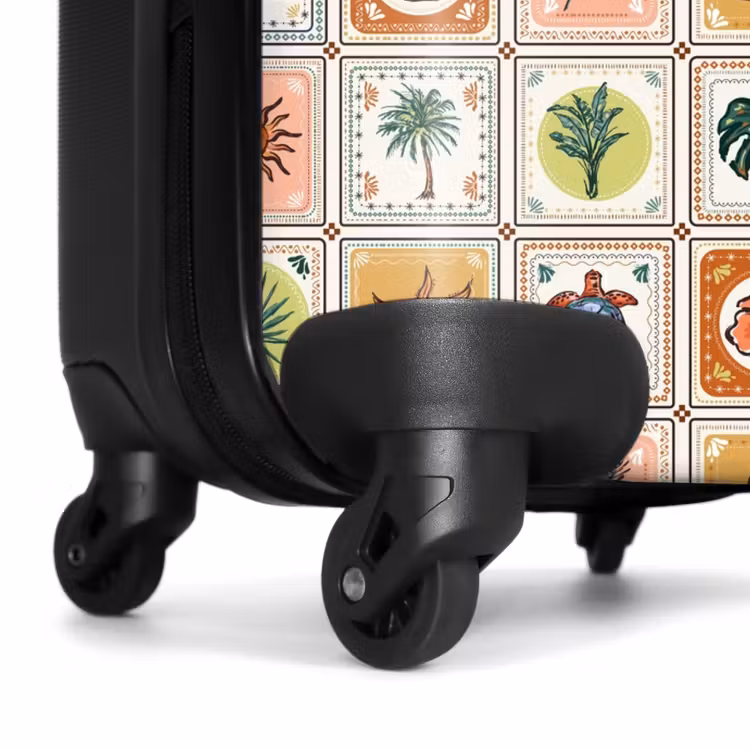 Suitcase - Summer tile print — 6