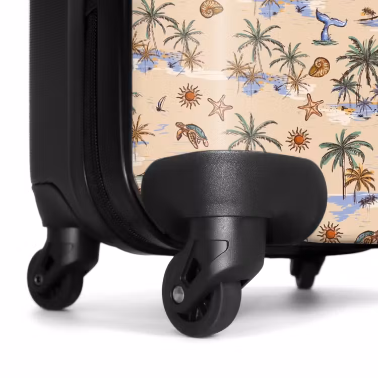 Suitcase - Vacation island print — 6