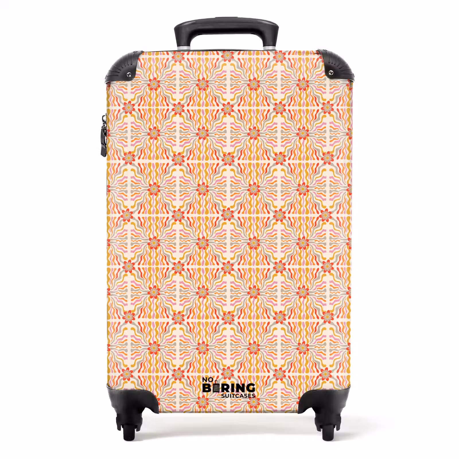 Suitcase - Retro disco pattern colorful — 1