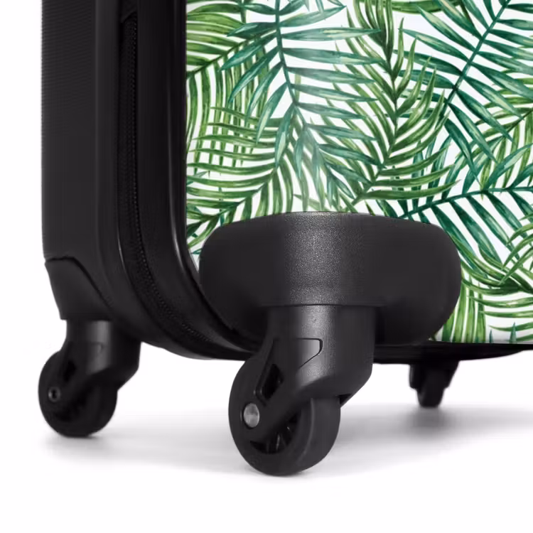 Suitcase - Palm leaves pattern colorful — 6