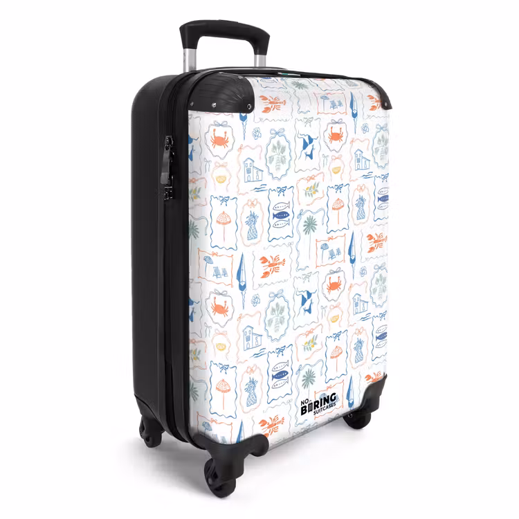 Suitcase - Bikini beach print colorful — 2