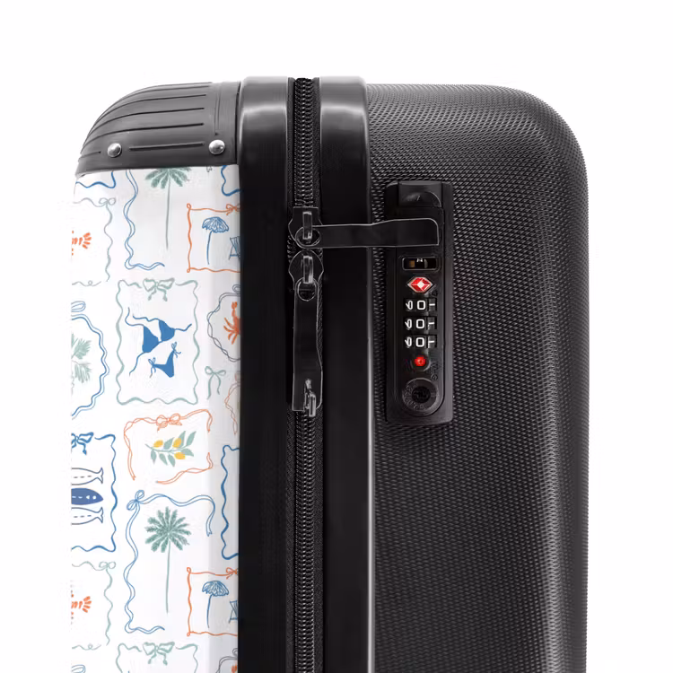 Suitcase - Bikini beach print colorful — 5