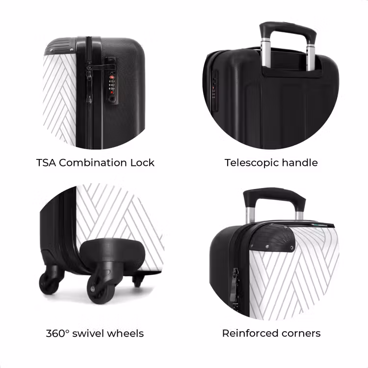 Suitcase - Graphic - Pattern - Modern - Woven — 8