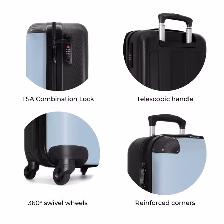 Suitcase - Gray-blue shade — 7