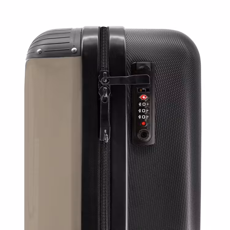 Suitcase - Taupe-like shade of brown — 5