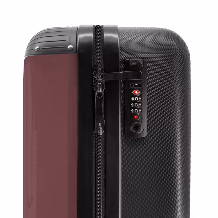 Suitcase - Deep reddish-brown hue — 5