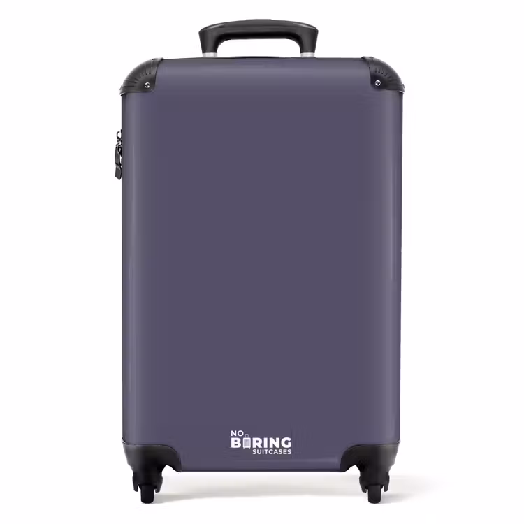 Suitcase - Dark gray-purple shade — 1
