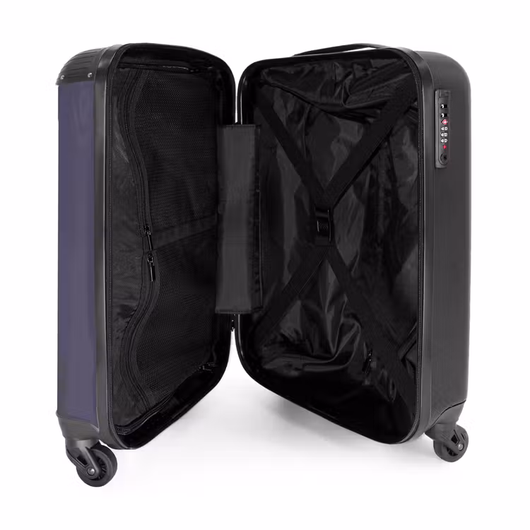 Suitcase - Dark gray-purple shade — 4