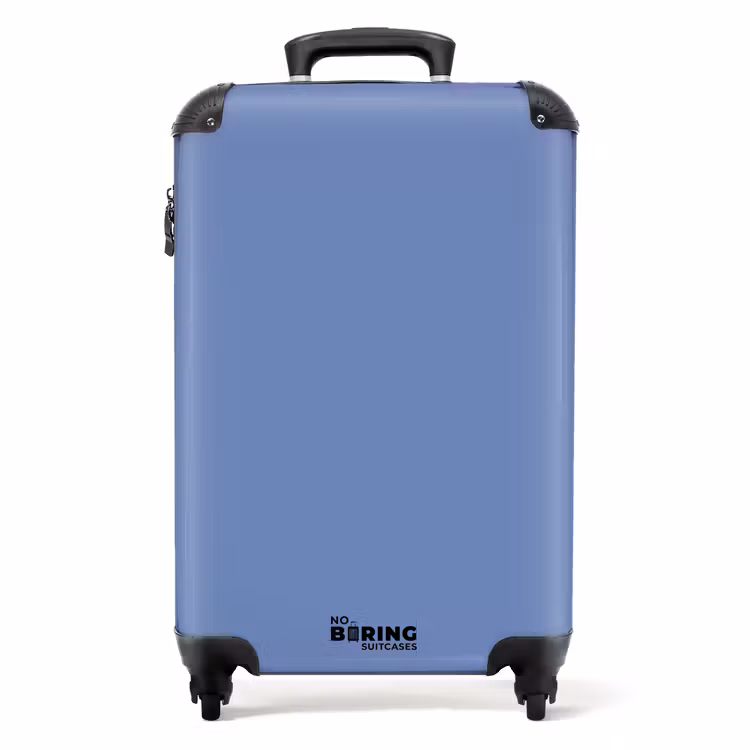 Suitcase - Blue-purple hue — 1