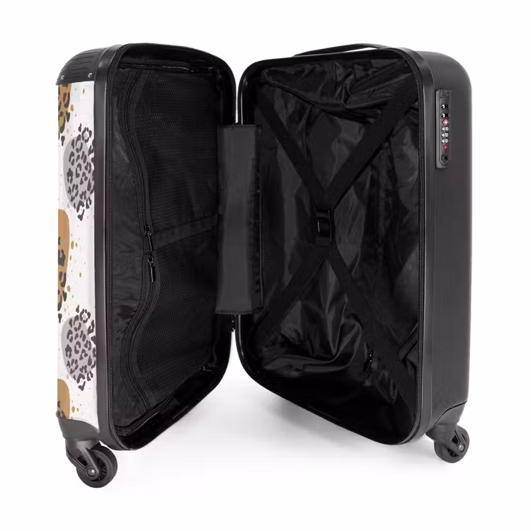 Suitcase - Animal print panther with spots — 5