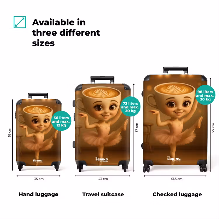 Suitcase - Ballerina Cappuccina — 3
