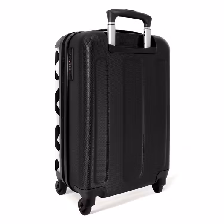 Suitcase - Black crosses on white background — 4