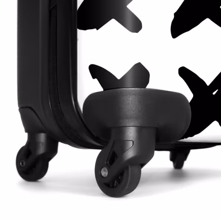 Suitcase - Black crosses on white background — 7
