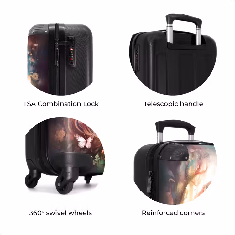 Suitcase - Butterfly mare — 8