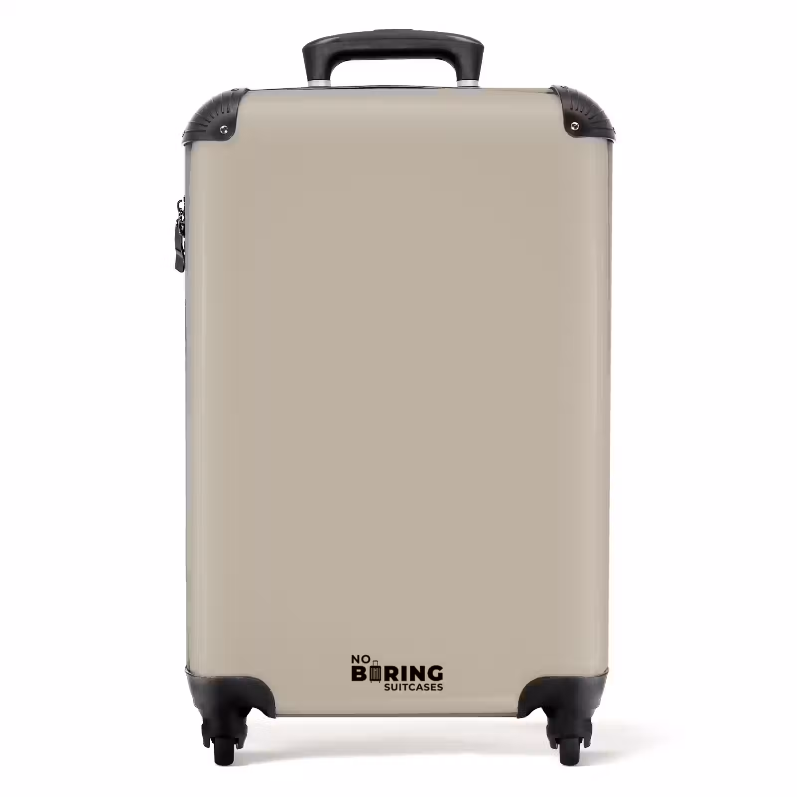 Suitcase - Graying beige shade — 1