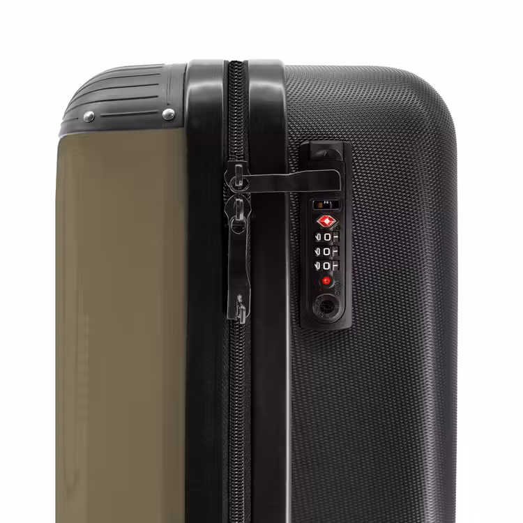 Suitcase - Olive green shade of brown — 5