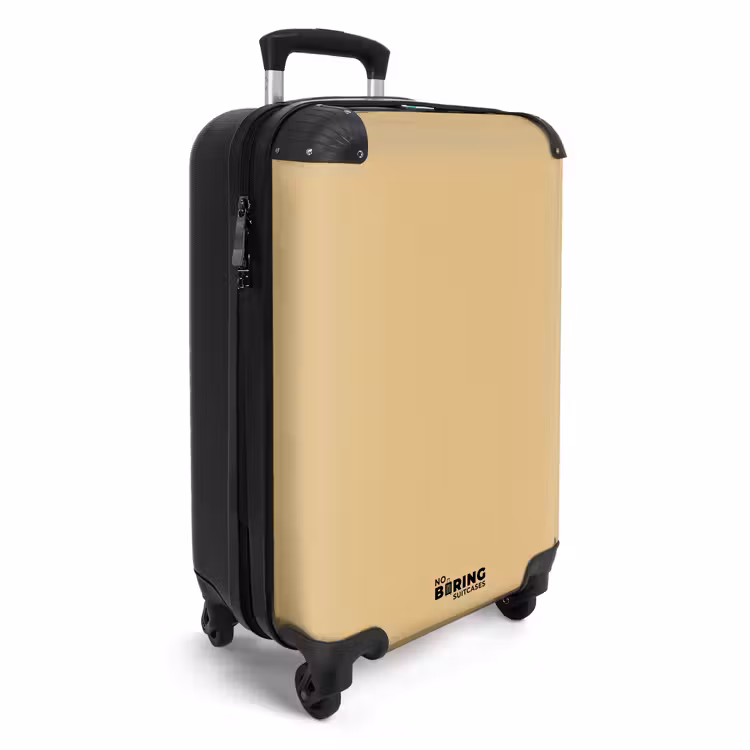 Suitcase - Golden beige shade — 2