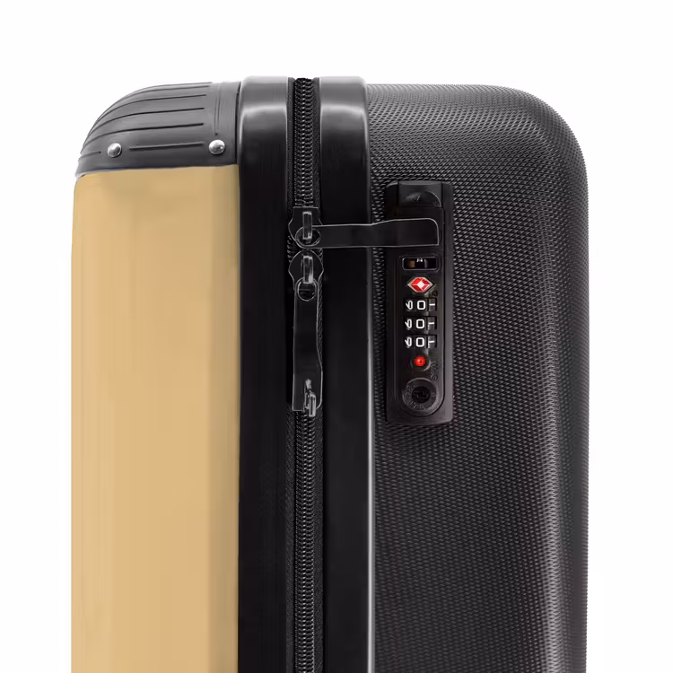 Suitcase - Golden beige shade — 5