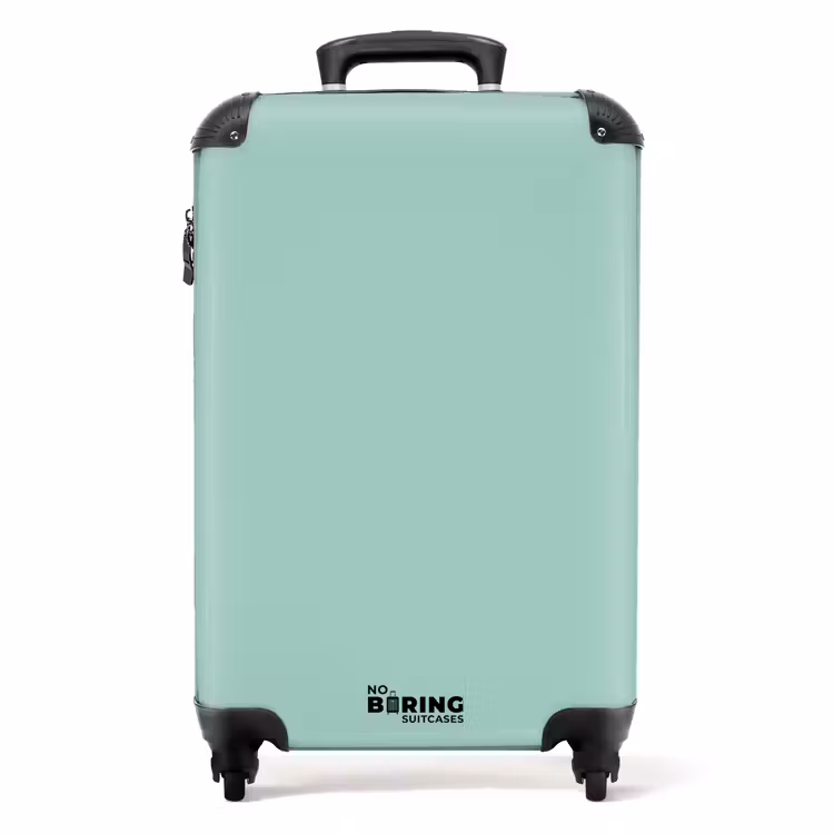 Suitcase - Mint green shade — 1