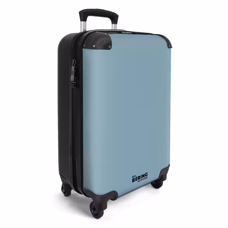 Suitcase - Soft sea blue shade — 2