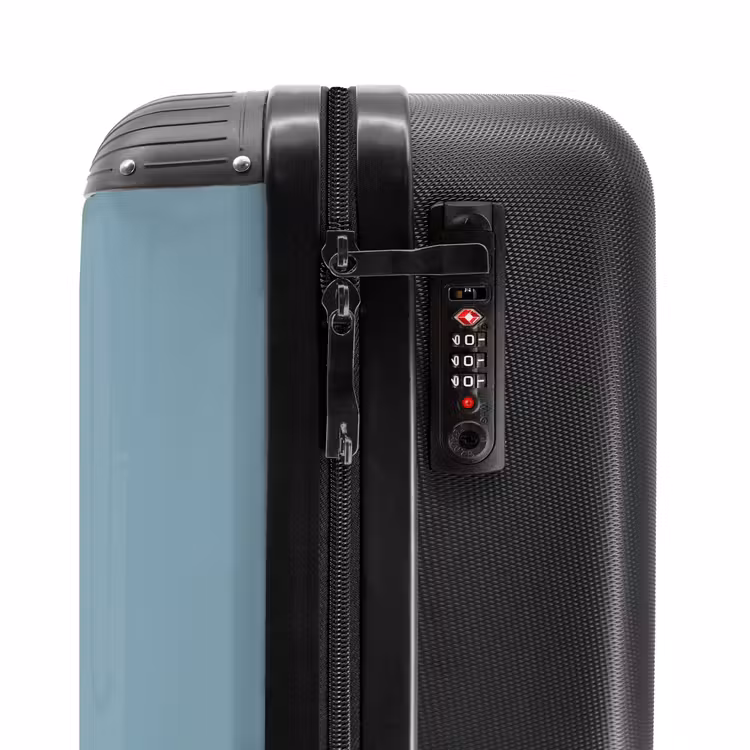 Suitcase - Soft sea blue shade — 5
