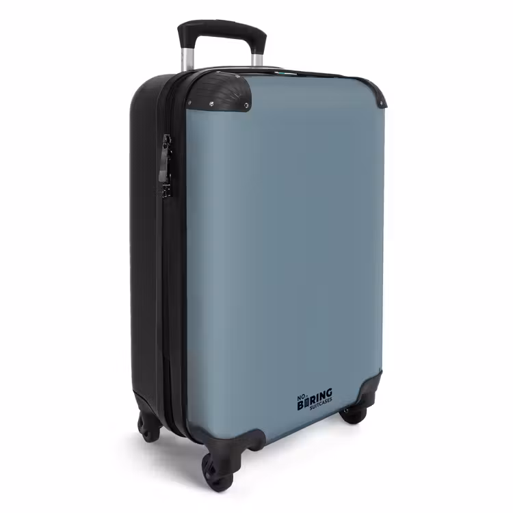 Suitcase - Muted blue-gray hue — 2