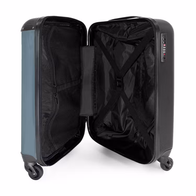 Suitcase - Muted blue-gray hue — 4